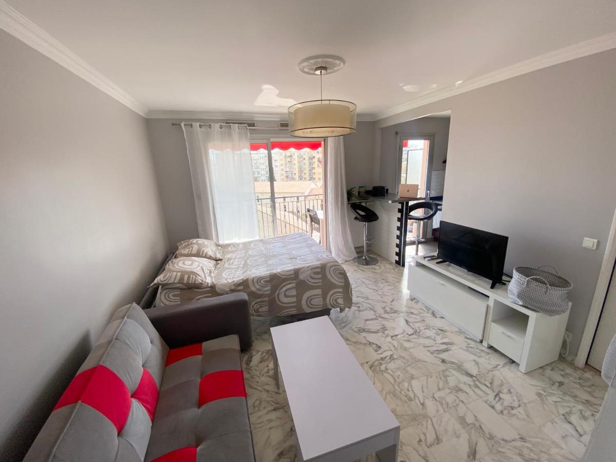 Stylish Modern Beach Studio Nizza Kültér fotó