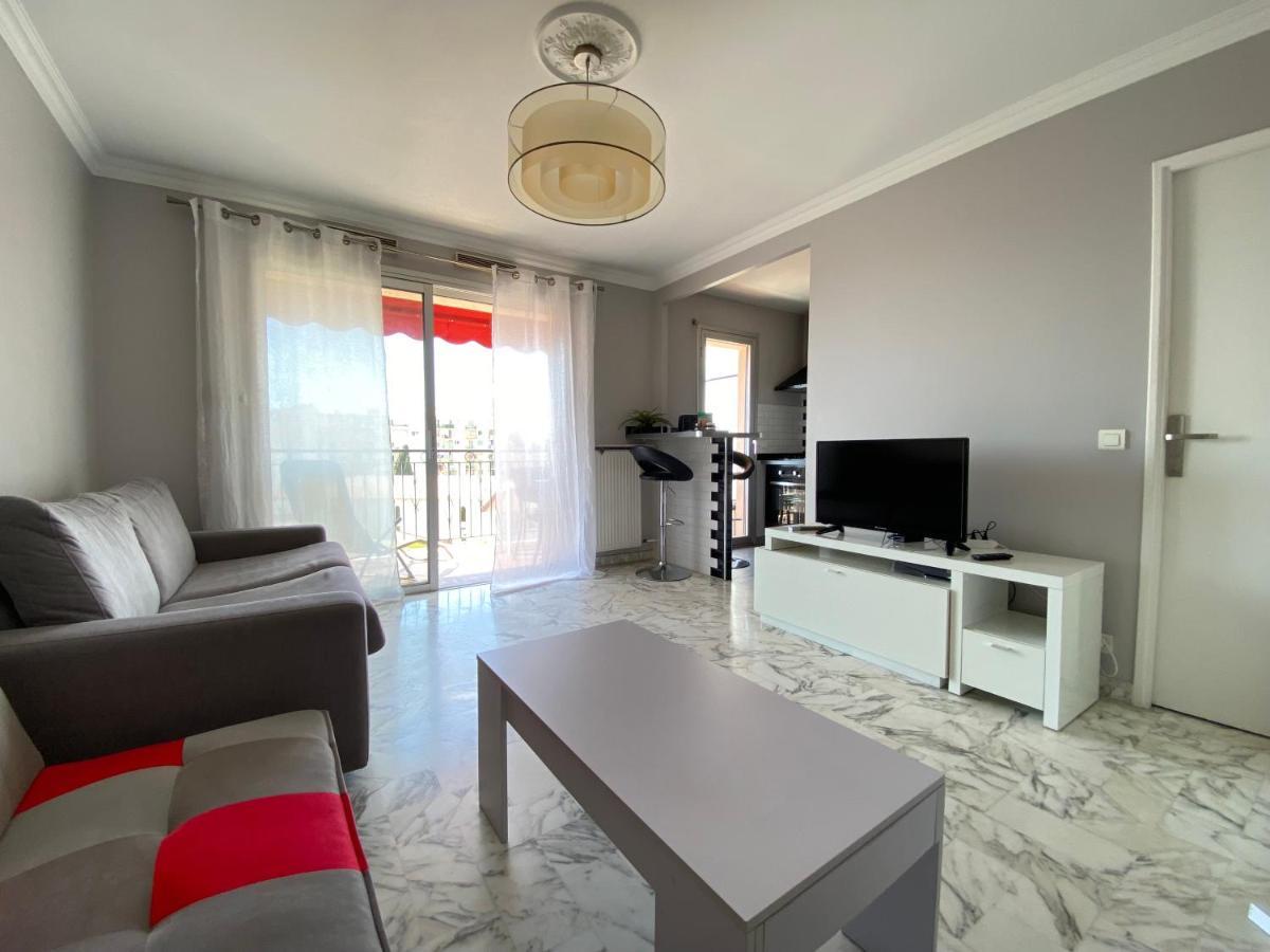 Stylish Modern Beach Studio Nizza Kültér fotó