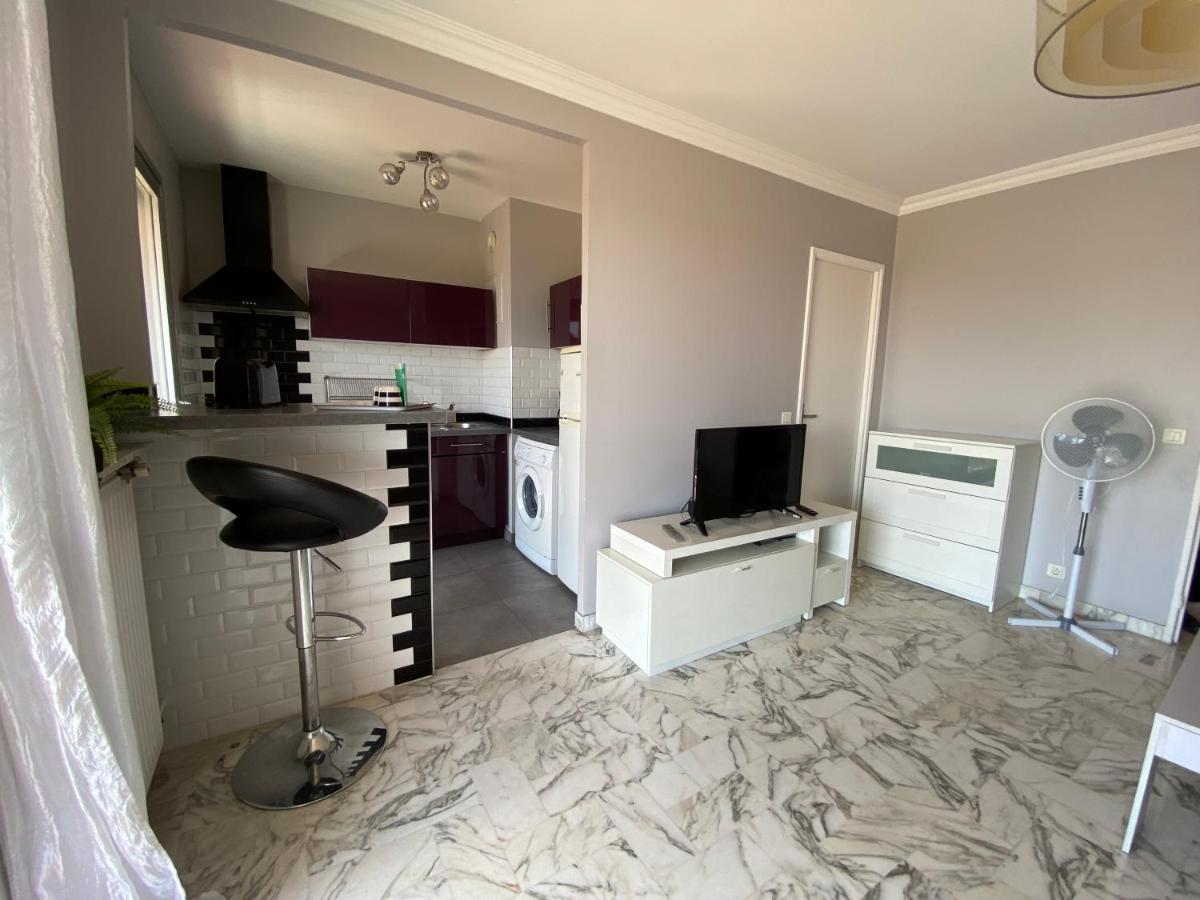 Stylish Modern Beach Studio Nizza Kültér fotó