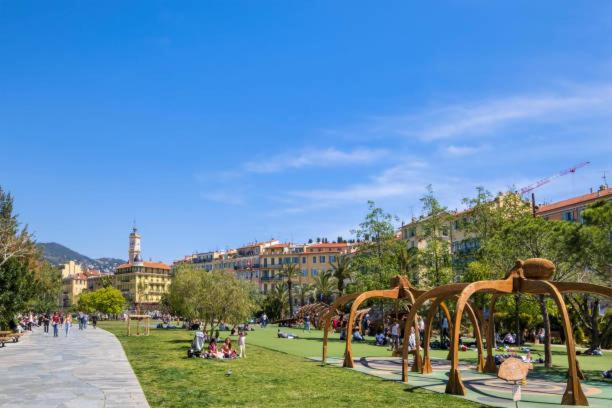 Stylish Modern Beach Studio Nizza Kültér fotó